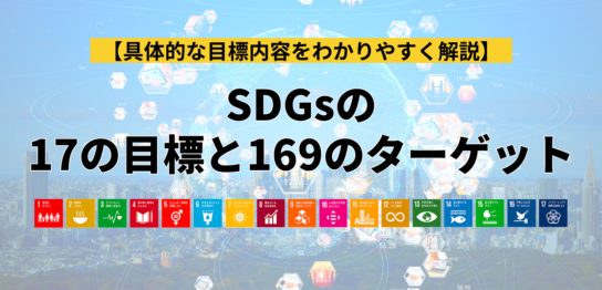 SDGs169のターゲット
